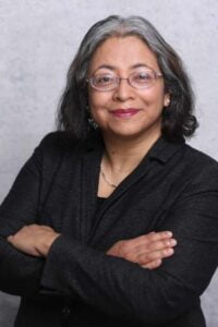 Trainerin Sujata Banerjee