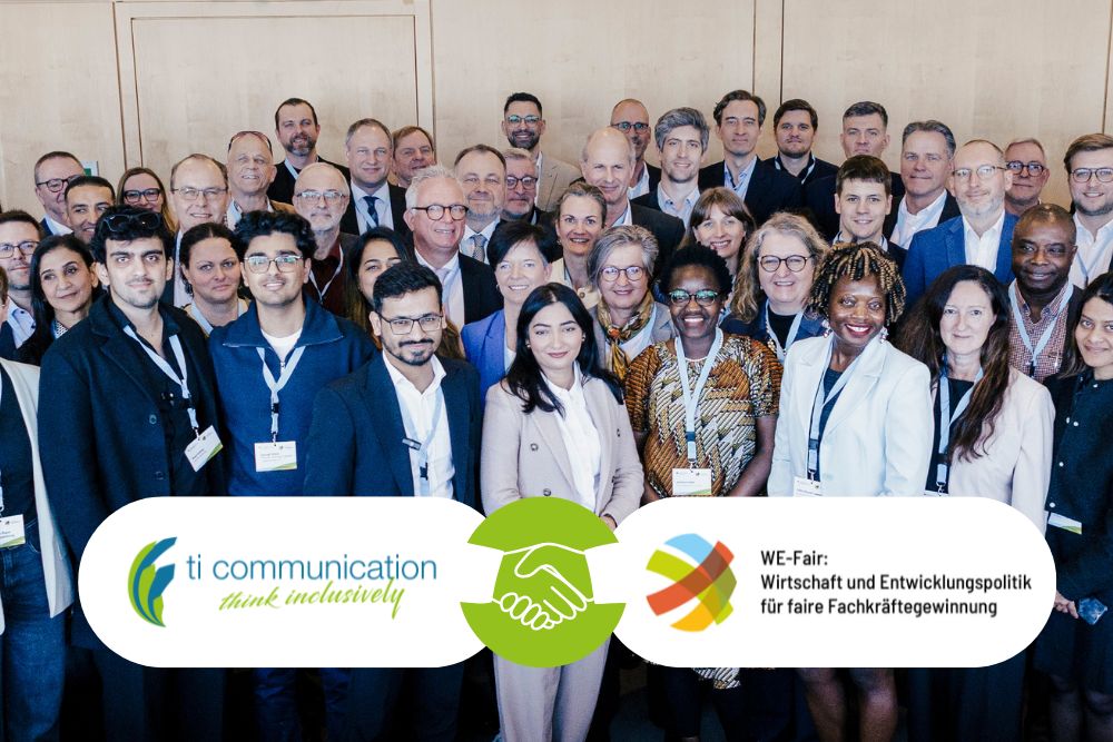 Groupphoto of the members of WE-fair at the kickoff event