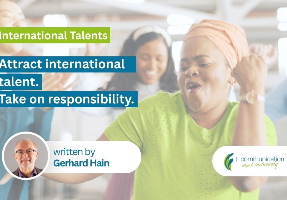 International Talents - Article written by Gerhard Hain