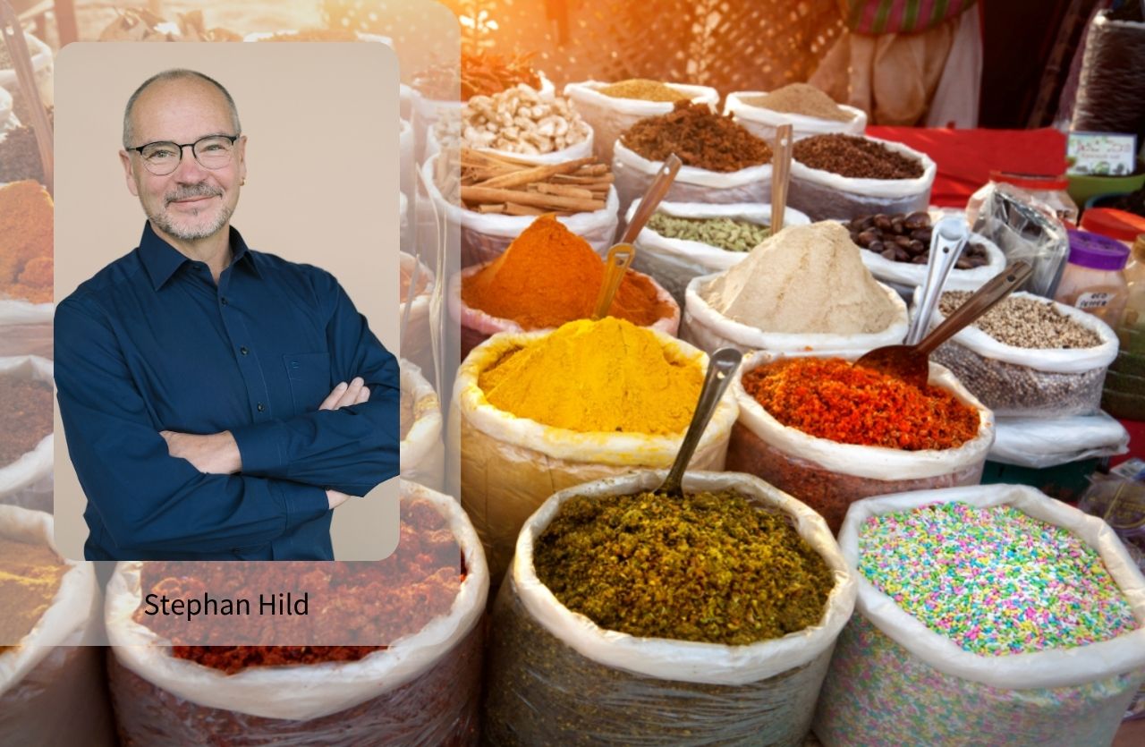 Stephan Hild with different seasoning