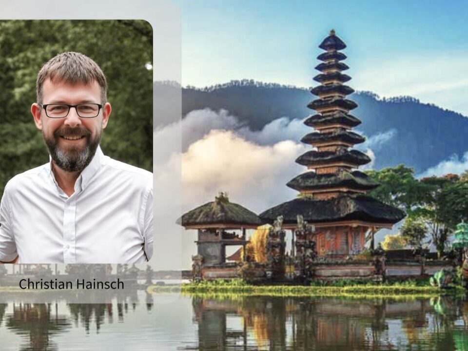 Christian Hainsch, Indonesischer Tempel