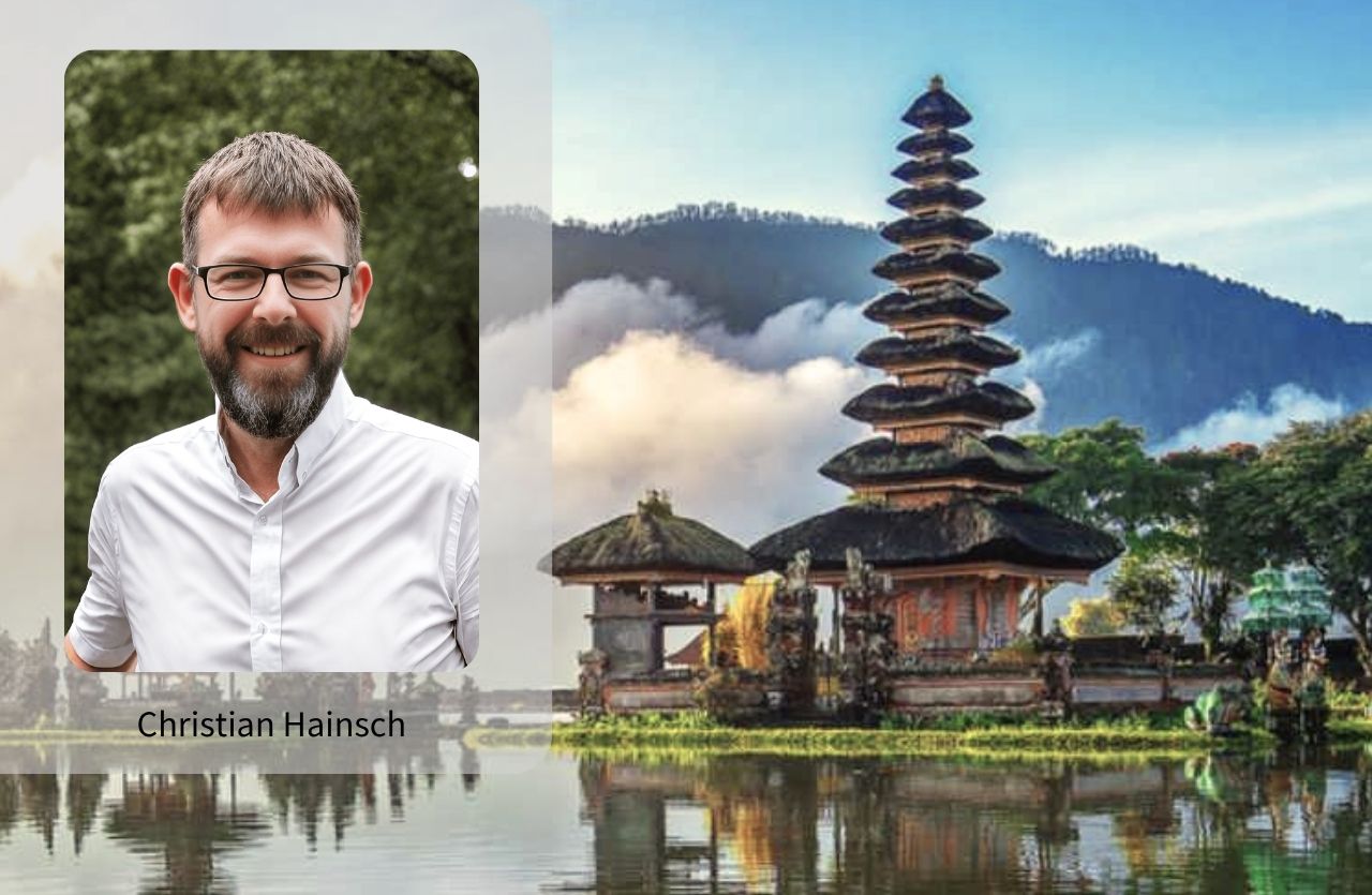 Christian Hainsch, Indonesischer Tempel