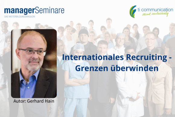 August: "Internationales Recruiting - Grenzen überwinden"